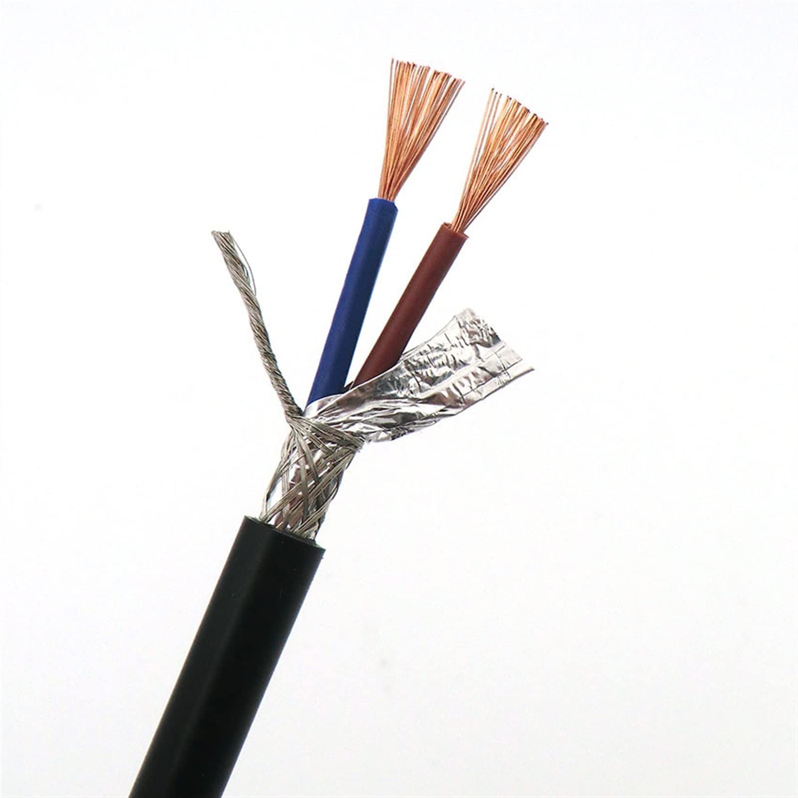 Shielded cable for pressure transmitter sect. 2x0,5 mm� - L=900 mm